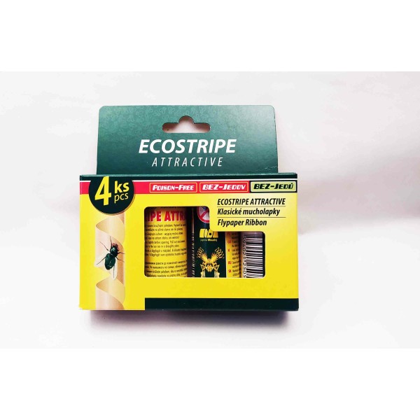 Ecostripe Attractive Κόλλα για μύγες (4τμχ)