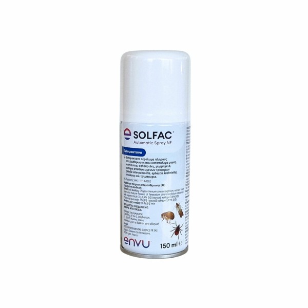 Envu Solfac Automatic Spray Εντομοκτόνο 150ml