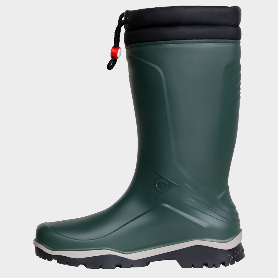 Dunlop Μπότα Γονάτου με Γούνα Blizzard Heritage Green MU0KL45 - Image 3