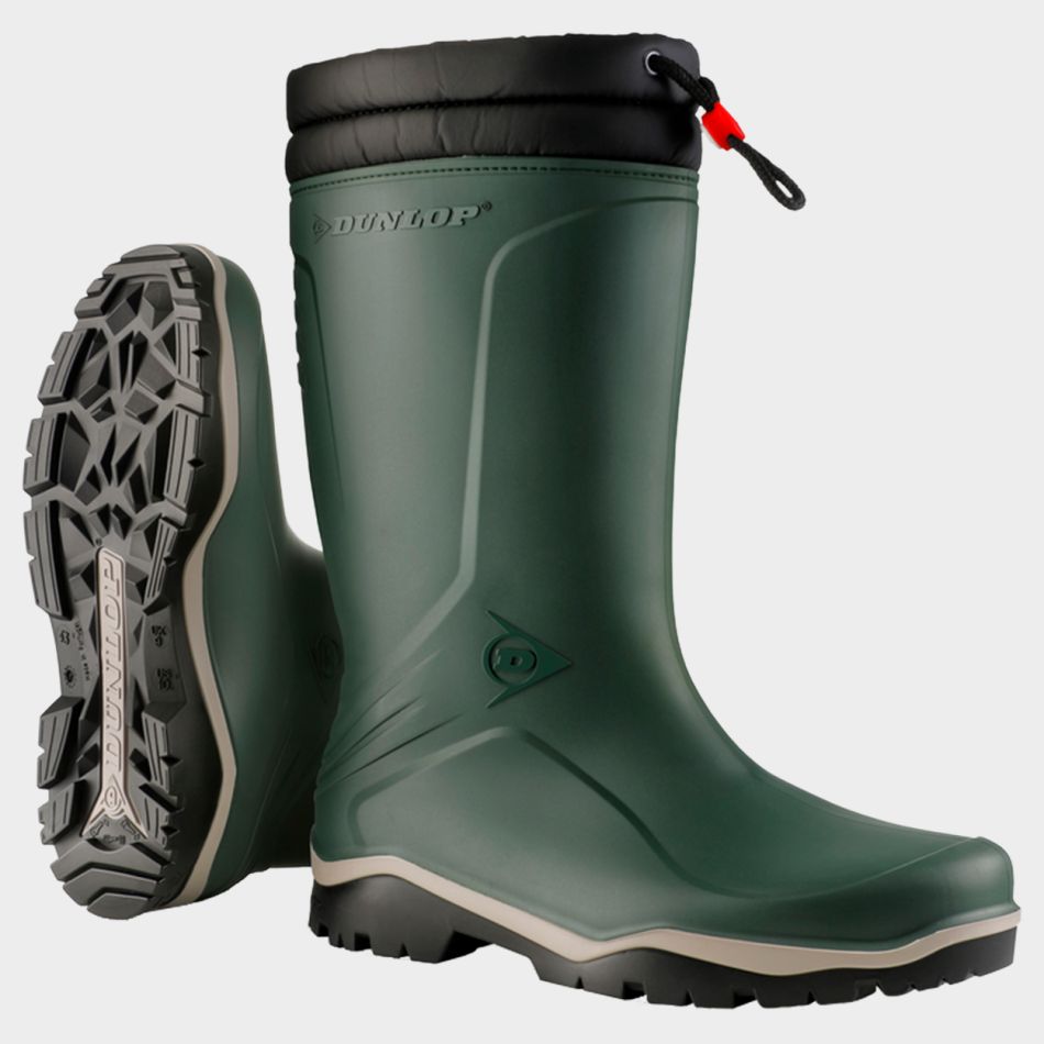 Dunlop Μπότα Γονάτου με Γούνα Blizzard Heritage Green MU0KL45