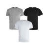 Kapriol Σετ 3 T-Shirt Γκρι-Λευκό-Μαύρο
