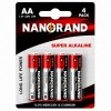 Μπαταρία Nanorand Αλκαλική ΑΑ 1.5V 4 Τεμάχια